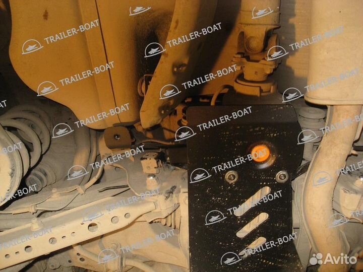 Защита редуктора заднего моста Nissan X-Trail 13-22 (T32) V-all 4WD сталь, 2 мм 3821