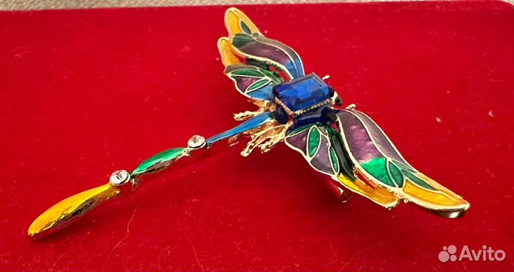 Броши с эмалями. Винтаж. Новые