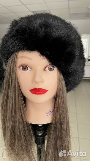 Шапка норковая женская