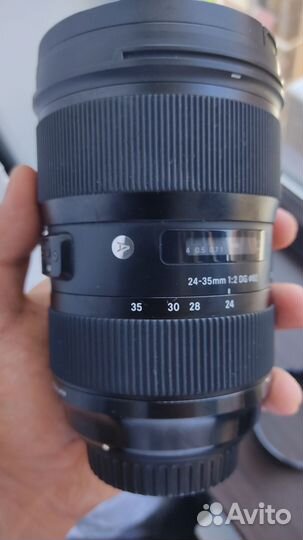 Sigma 24 35mm f 2 art canon