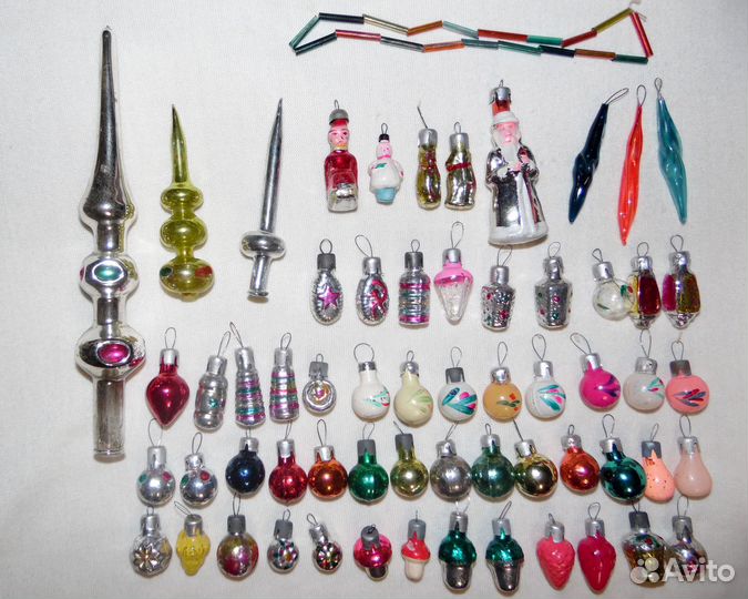 Елочные игрушки Малютка - Армения, Москва (СССР)