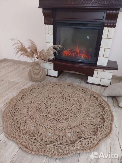 Ковер из джута