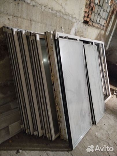 Алюминиевые окна бу