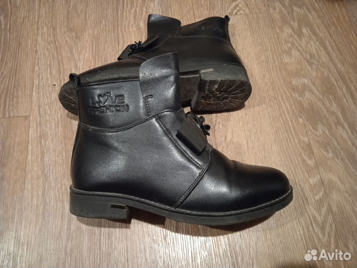 Ботинки демисезонные женские 37