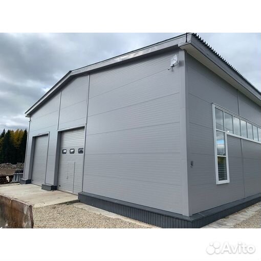 Строительство зданий из сэндвич-панелей