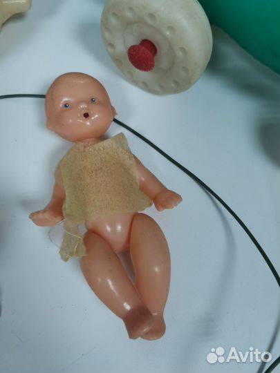 Пластмассовые игрушки времён СССР 5 штук