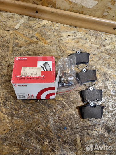 Тормозные Колодки Задние Ситроен Берлинго 2013