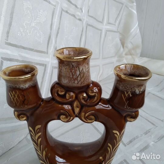 Подсвечник с маленькими дефектами