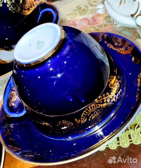 Чайный набор СССР. 6 пар