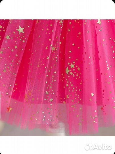 Платье для девочки праздничное пышное 104