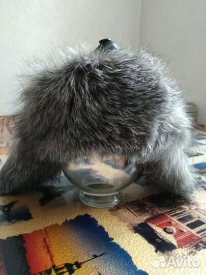 Шапка ушанка женская натуральный мех