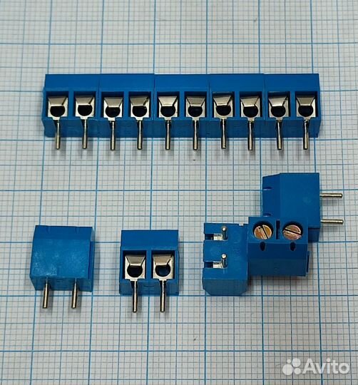 Клеммы XY301-5.0-2Pin 10 штук лот