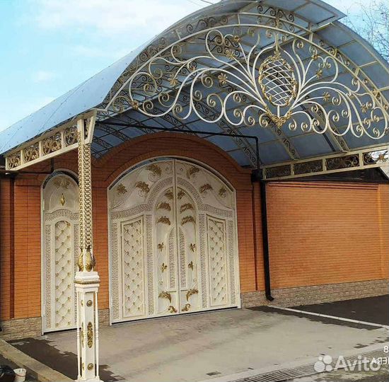 Навес из поликарбоната