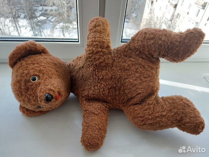 Мягкая игрушка медведь СССР 60 см. Ретро / Винтаж