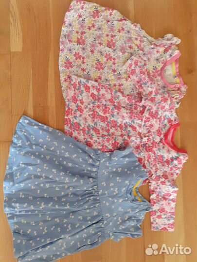 Вещи для девочки 74-80 пакетом