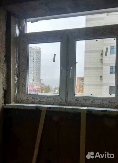 Остекление окон и балконов пвх