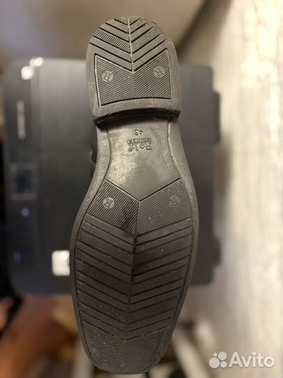 Ботинки зимние мужские Ralf кожа/натуральный мех