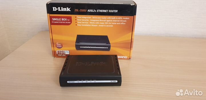Роутер DSL-2500U adsl2