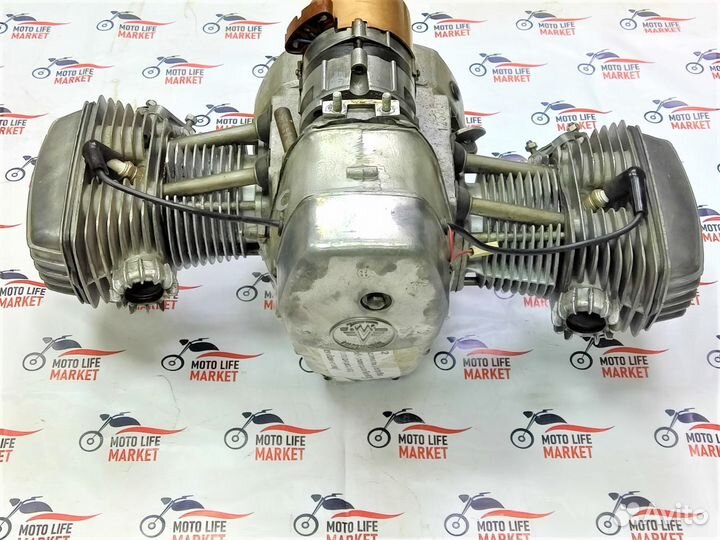 Двигатель в сборе рестав. Днепр без карбов