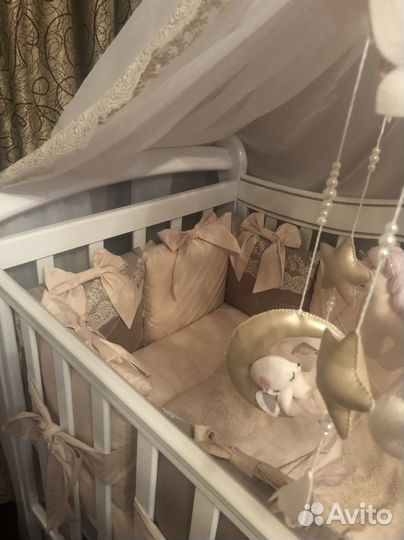 Бортики в кроватку