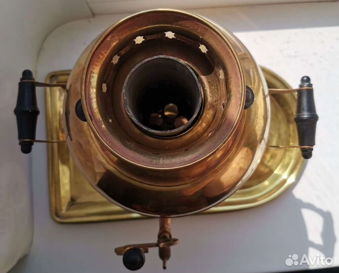 Самовары Шар 3 л латунный наследник Баташевы 8л от