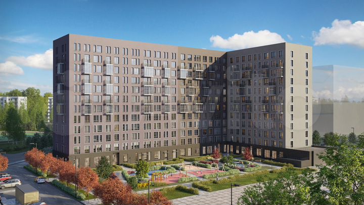 2-к. квартира, 36,2 м², 4/12 эт.