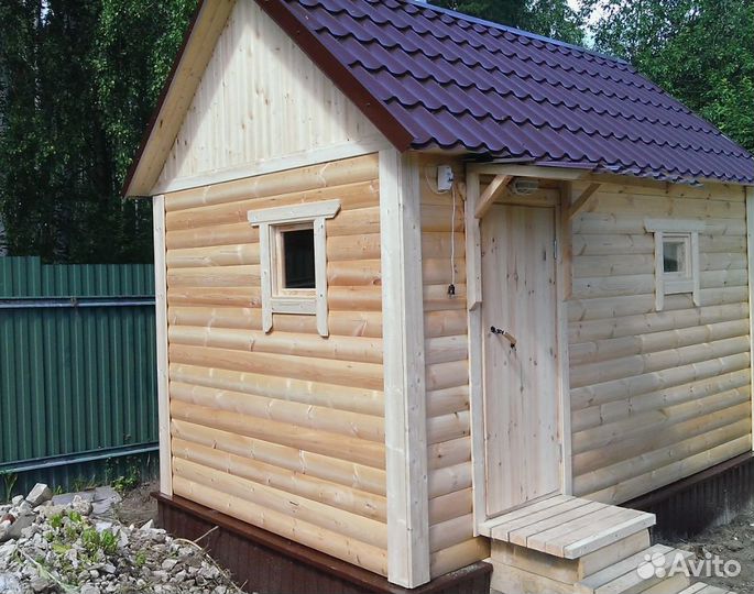 Бани, каркасные, брусовые, бригада строителей