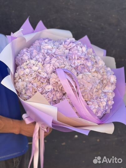 Букет из гортензия