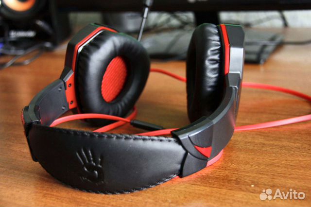 Проводная гарнитура A4Tech Bloody G500 черный