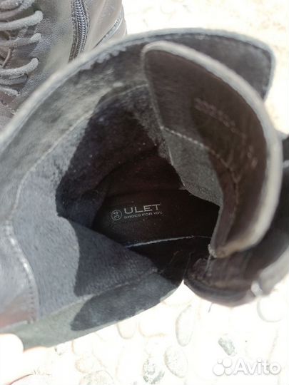 Ботинки на девочку 34 размер