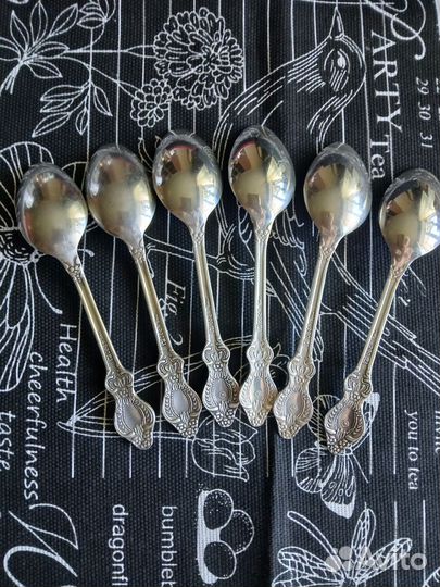 Набор чайных ложек Уральская роза