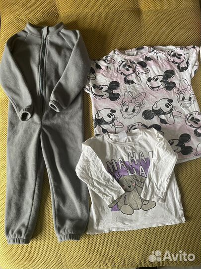 Детская одежда для девочек пакетом