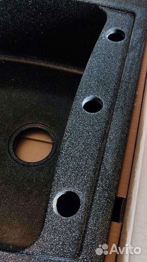 Кухонная мраморная мойка 60 см