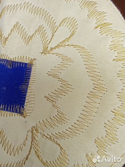 Тюбетейка круглая легкая