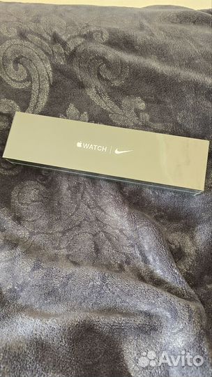 Часы apple watch 7 series 45 mm nike