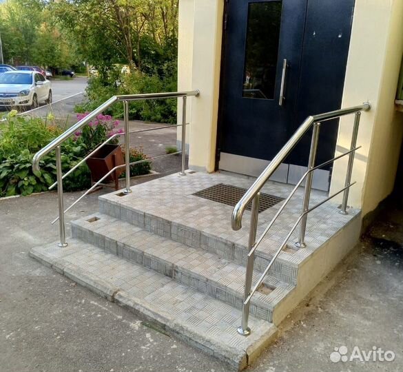 Перила из нержавеющей стали