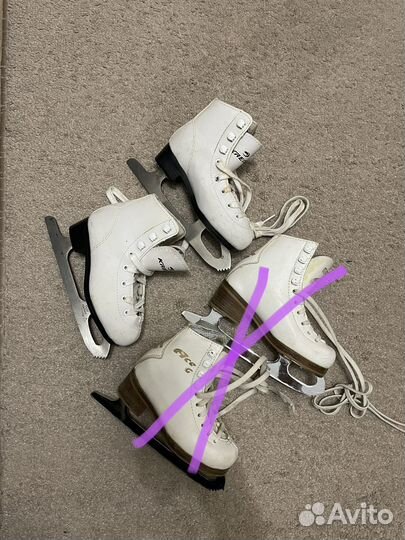 Коньки фигурные детские 27 28 размер