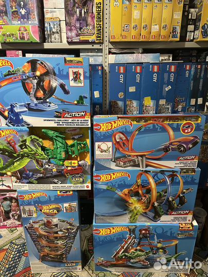 Новые наборы Hot Wheels Гараж
