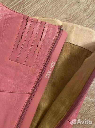 Сапоги женские новые кожа