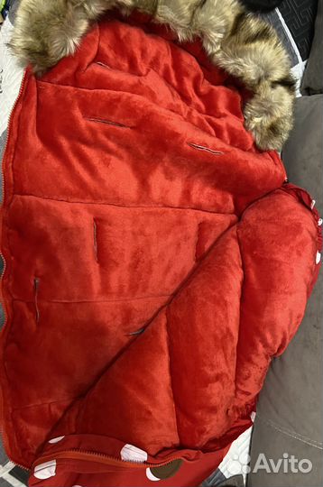 Зимний конверт в коляску