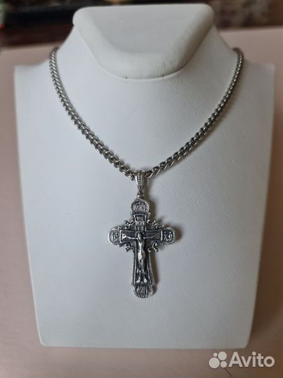 Серебряная цепь. 77 см. 22 гр