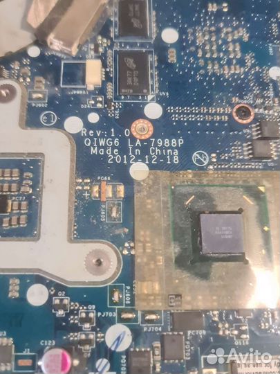 Материнская плата lenovo g580