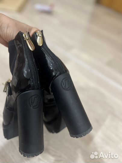 Ботильоны натуральная кожа