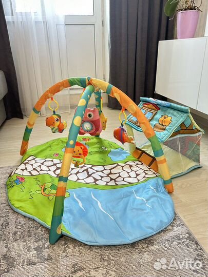 Игровой детский коврик (с дугами)