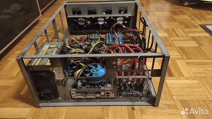 Продувной корпус для майнинга