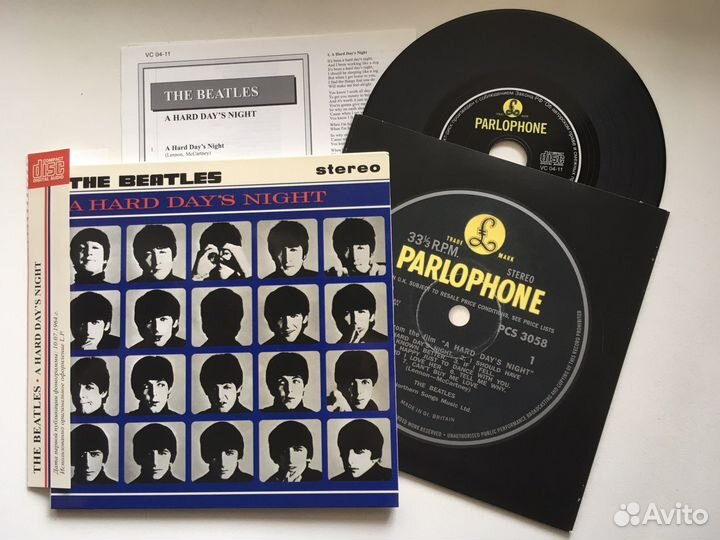 The Beatles CD mini LP (часть 1)