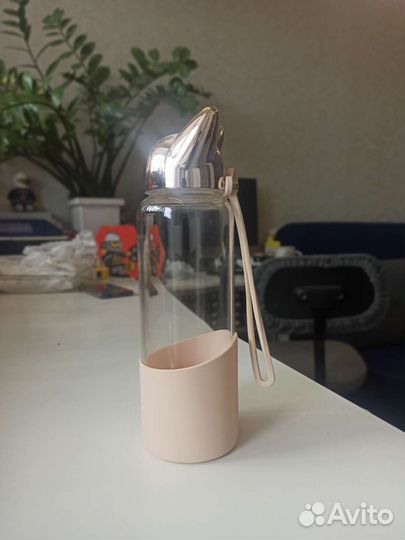 Стеклянная бутылочка gipfel. 1 выход