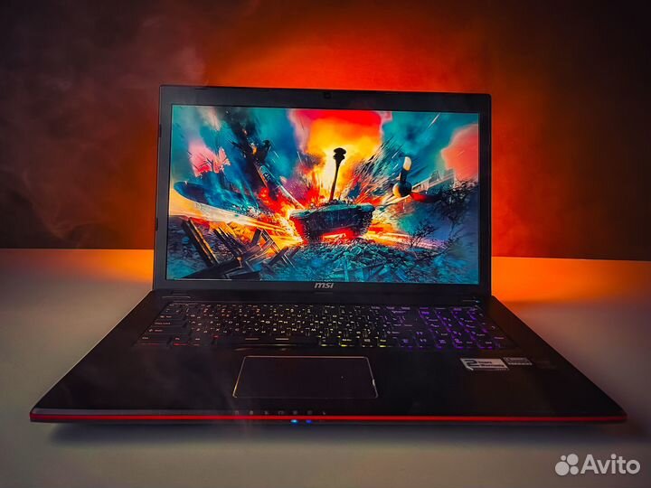 Игровой ноутбук MSI GF 63 GTX 1050 + i7