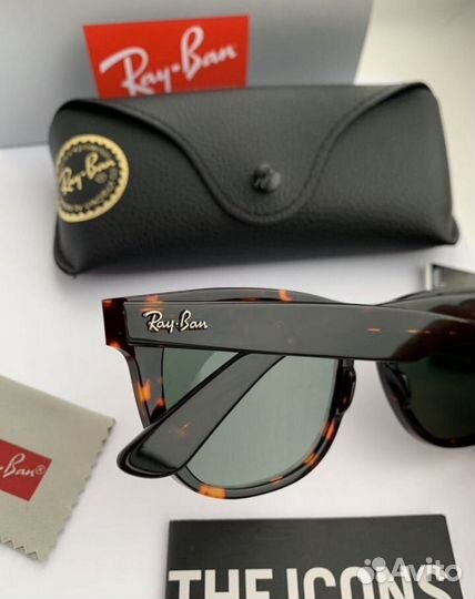 Очки ray ban wayfarer 54 зеленые