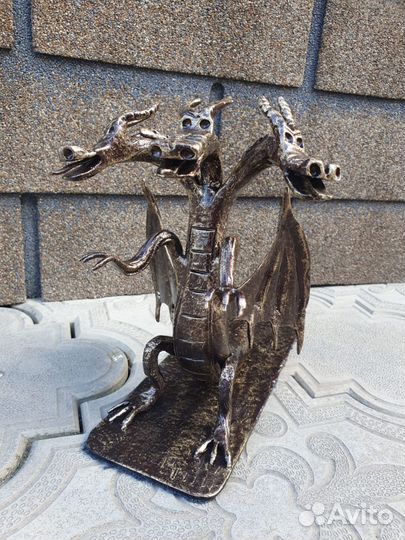 Дракон кованый